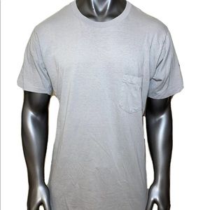 Vintage 70s Jockey tall Gray T-Shirt Size XL 46-48